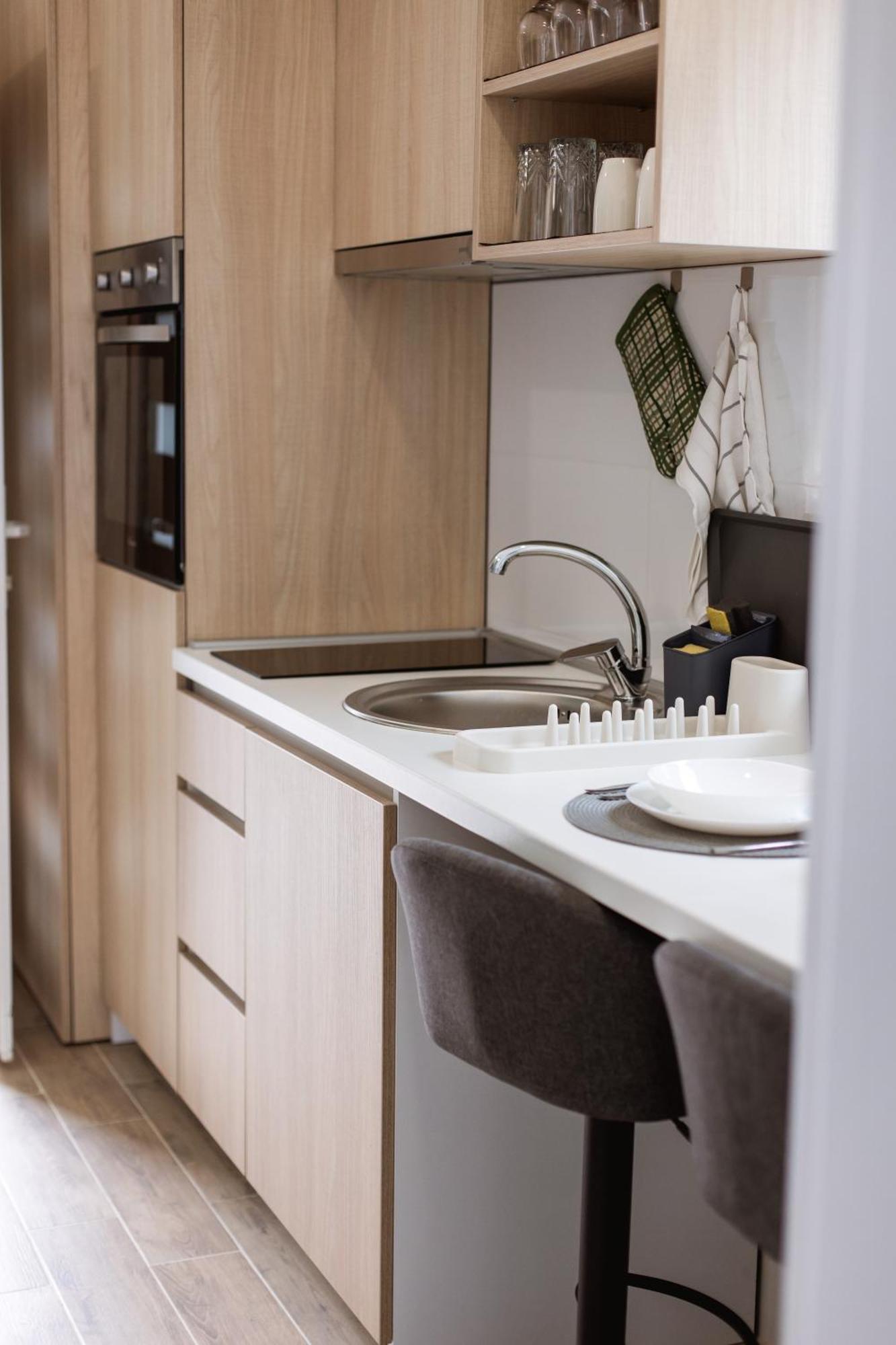 Cozy Studio Apartment In Osijek - Self Check In Luaran gambar